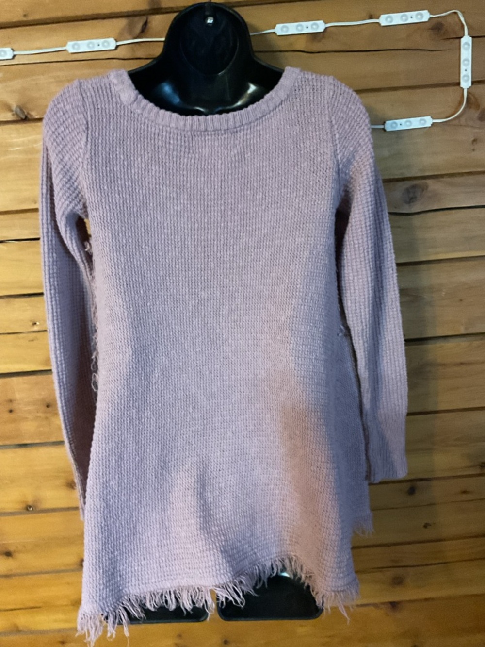 ruby moon soft lavender knit pullover - Picture 4 of 9